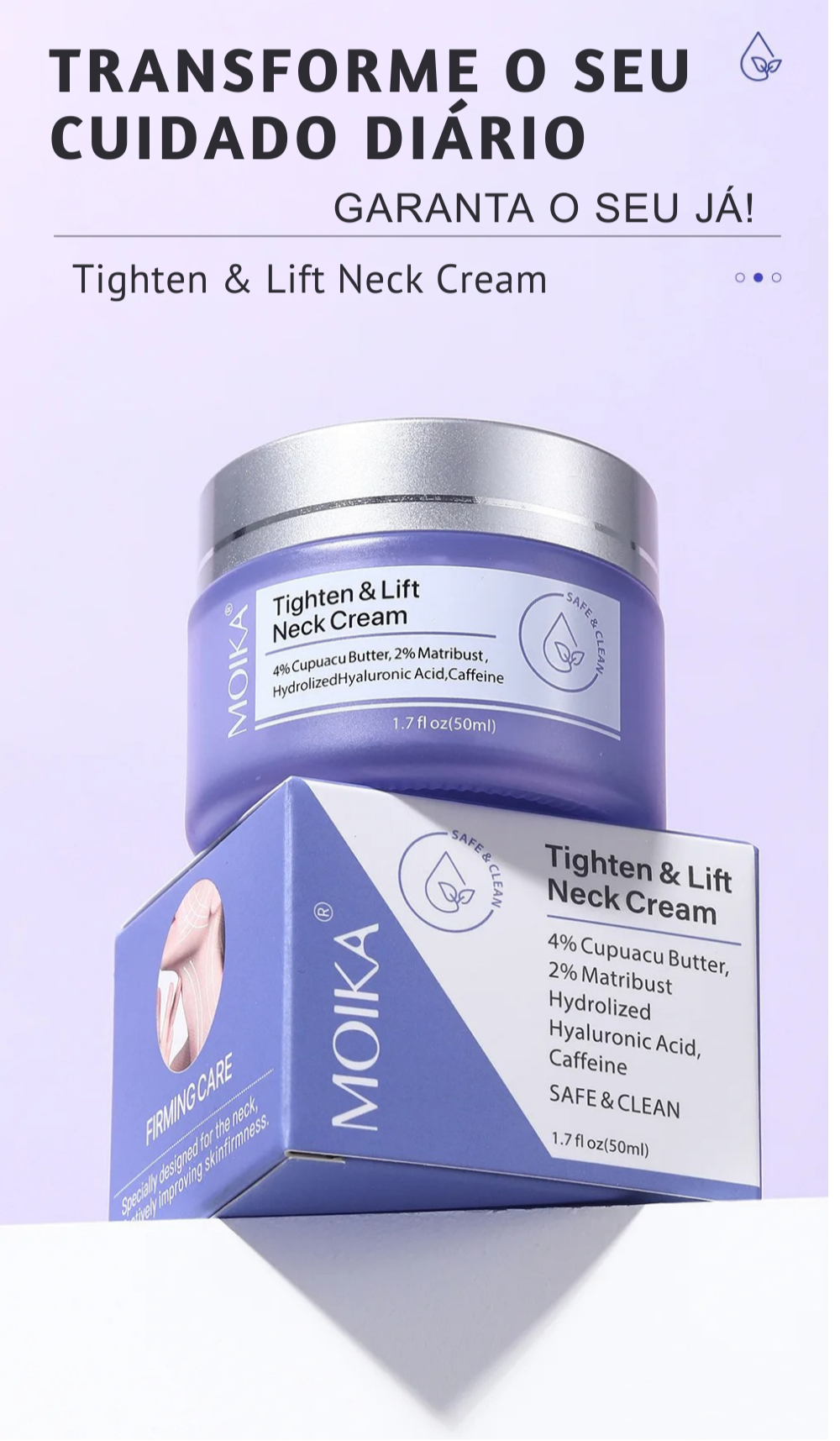 Tighten & Lift Neck Cream - Moika