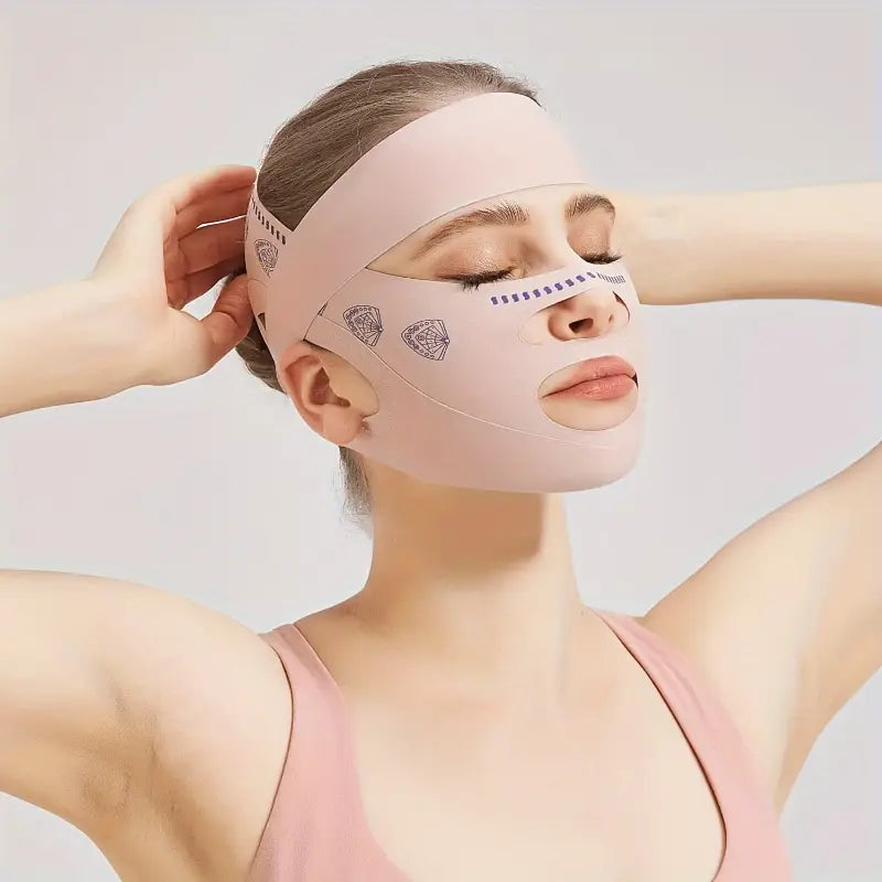 FaceFit Pro - Cinta Compressora Facial