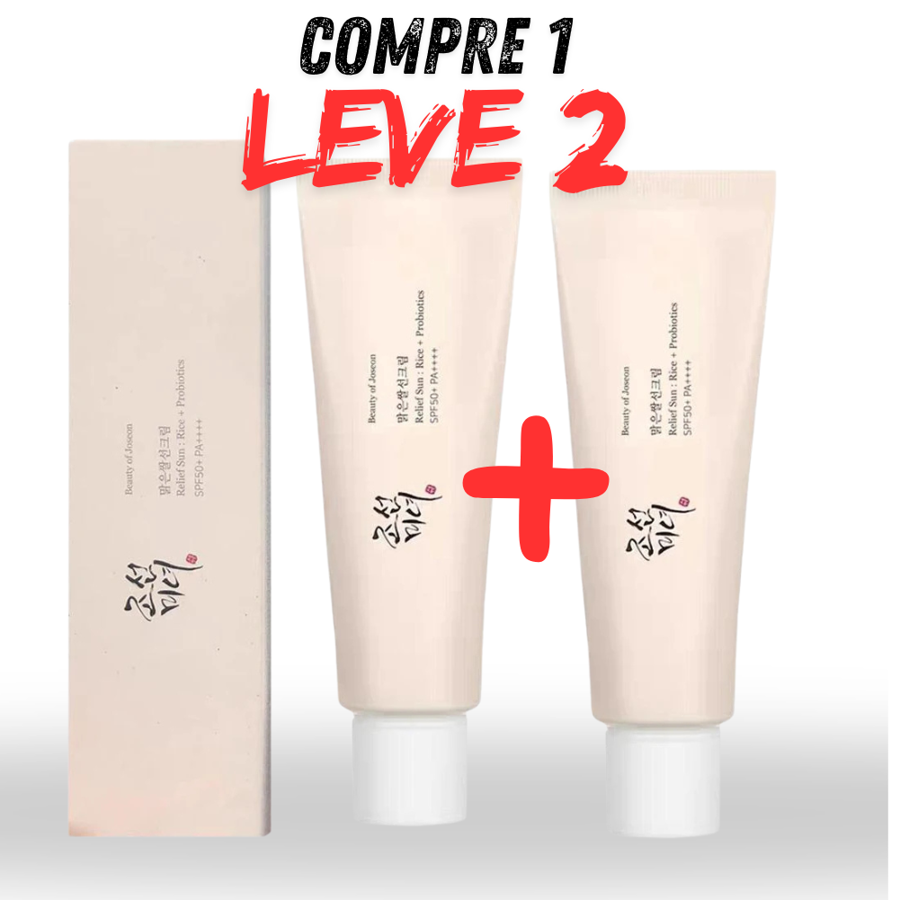 LGRAMER Rice Probiotic Shield SPF 50+: - COMPRE 1 LEVE 2