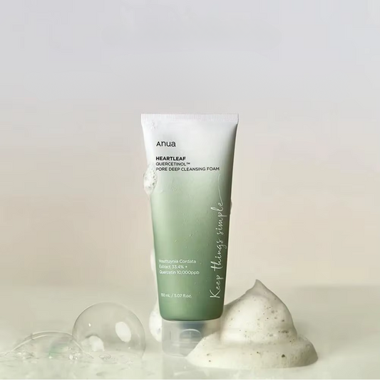 Anua Heartleaf Quercetinol Pore Deep Cleansing Foam - By Nature™