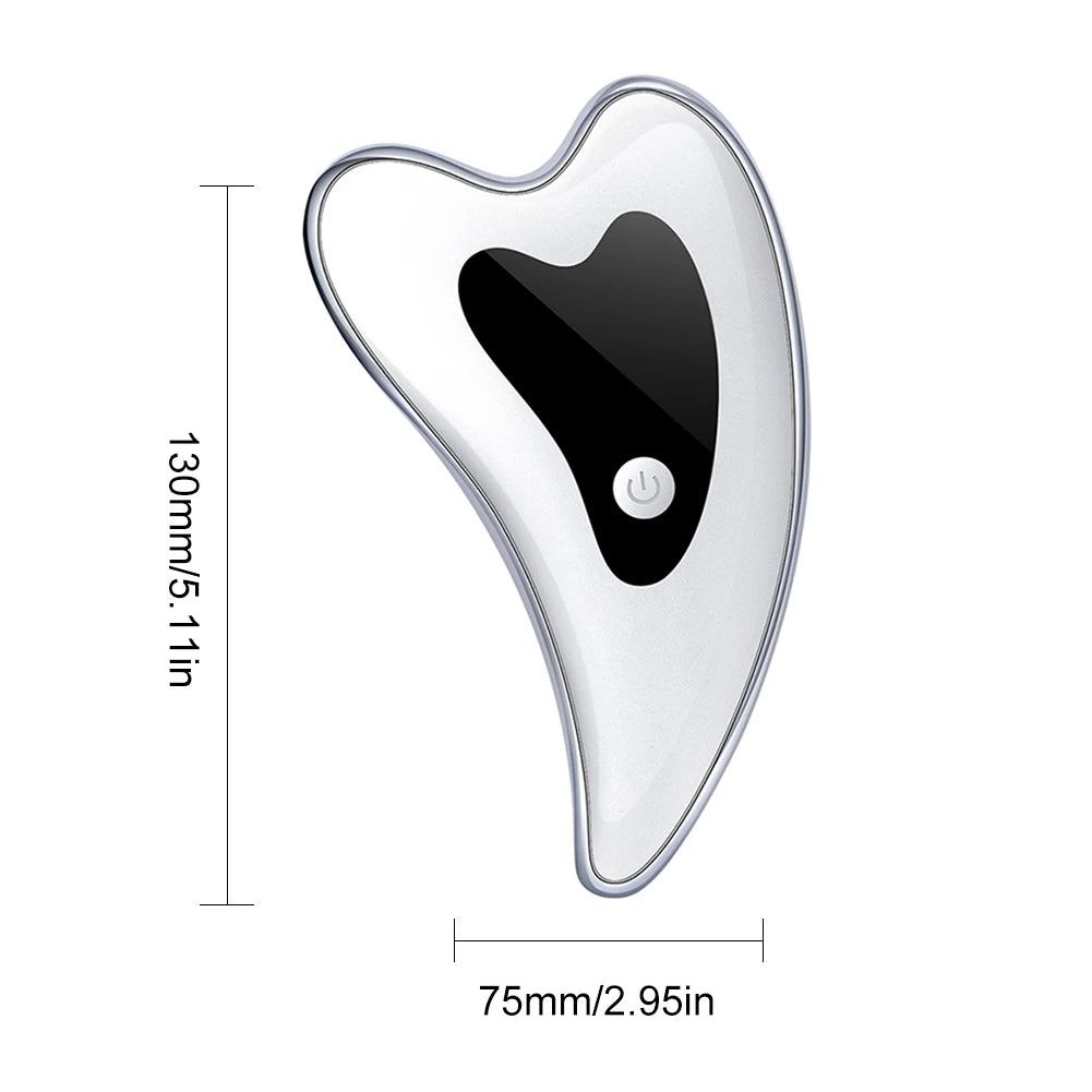 GlowMaster PRO - GuaSha, Massageador Facial Elétrico GuaSha