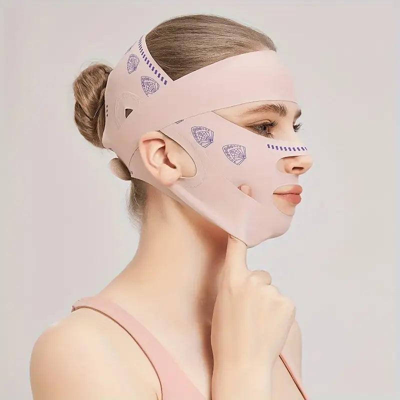 FaceFit Pro - Cinta Compressora Facial