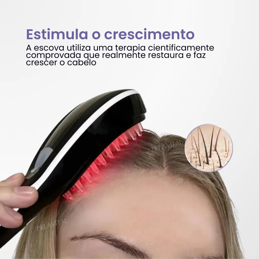 TheraBrush - Escova Laser Antiqueda 4 em 1